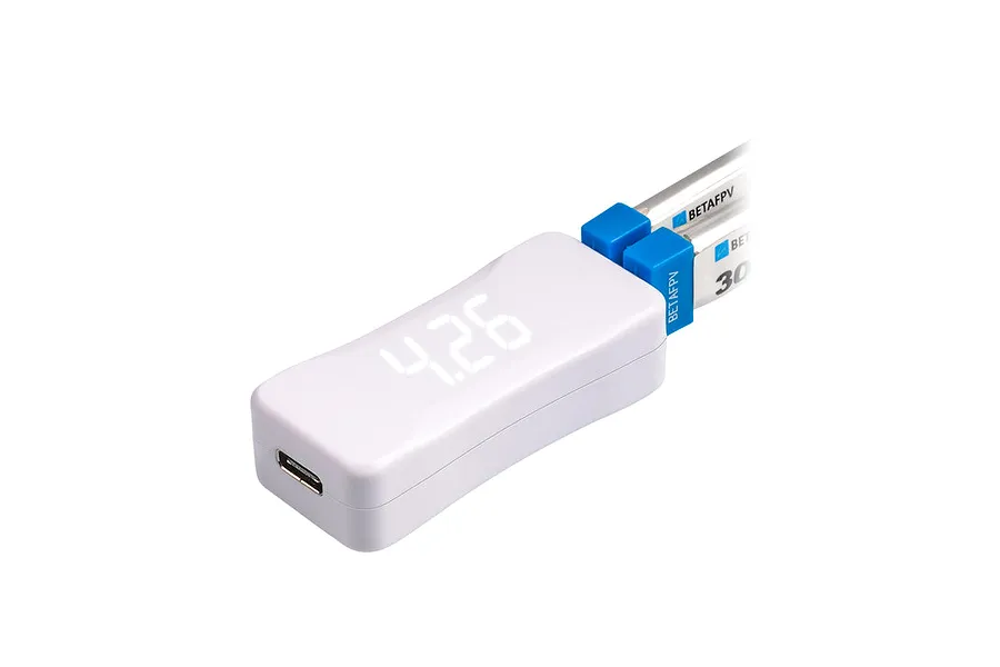 BetaFPV BT2.0 Battery Charger and Voltage Tester V2 - White image 119769
