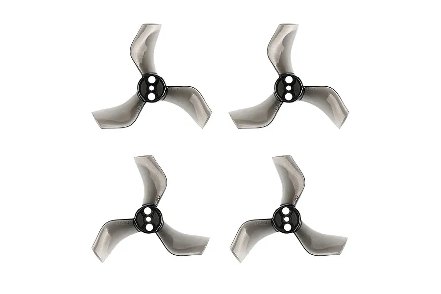 BetaFPV 40mm 3-Blade Propeller Set 4Pcs - Transparent Black image 119799