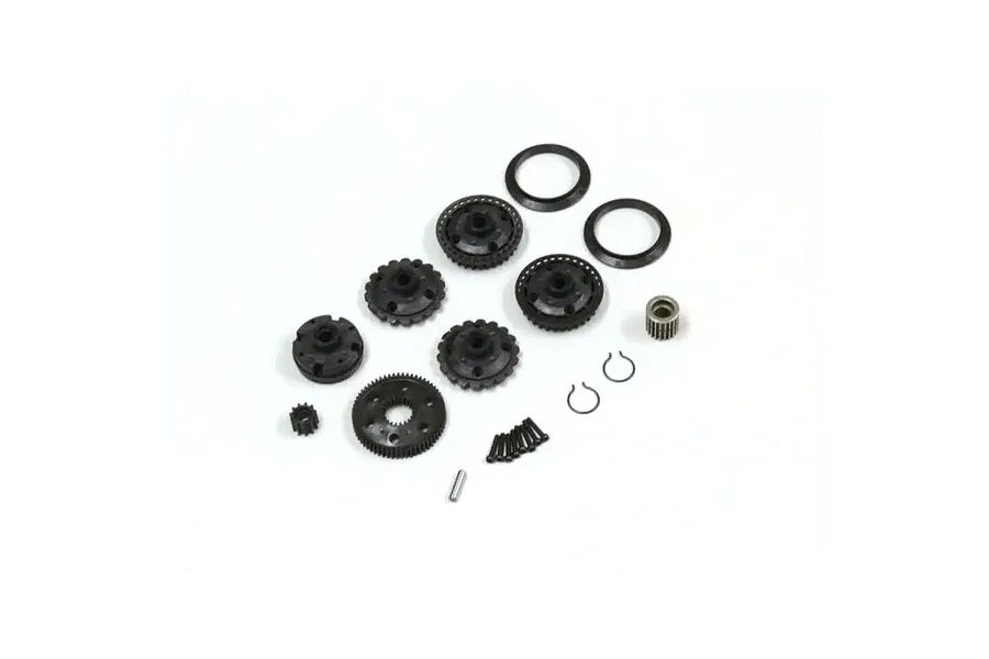 Kyosho Diff Gear Case &amp;amp; Pulley Set image 119839