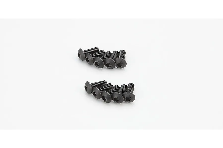 Kyosho 3x8mm Fine Thread Button Head Screws 10Pcs image 119853