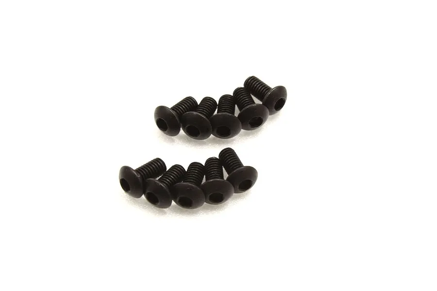 Kyosho 3x6mm Fine Thread Button Head Screws 10Pcs image 119854