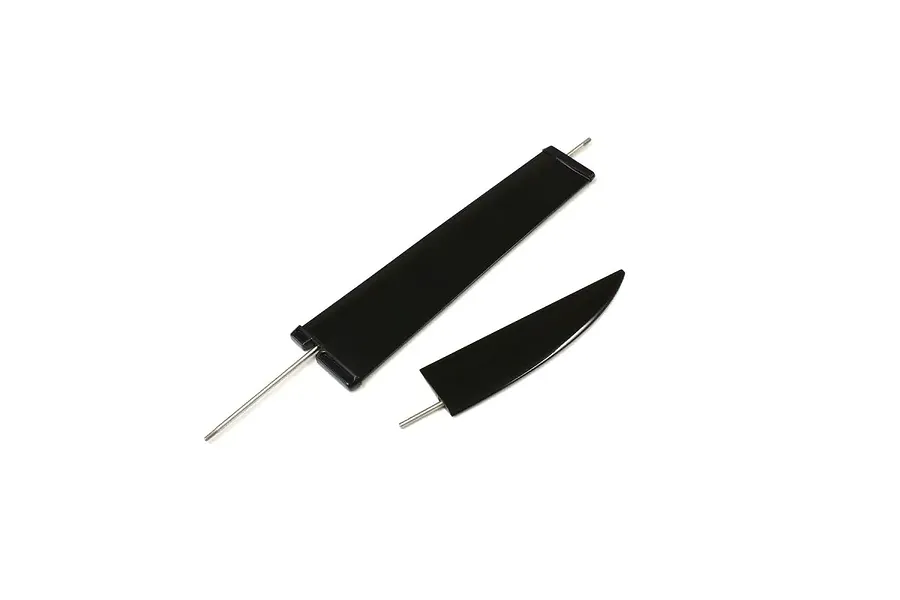Kyosho Carbon Fibre Rudder and Keel Set image 119880