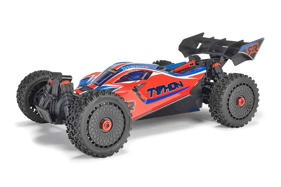 ARRMA TYPHON Mega 665 RC Buggy Electric 4WD 1/8 Scale RTR - Red image 120093