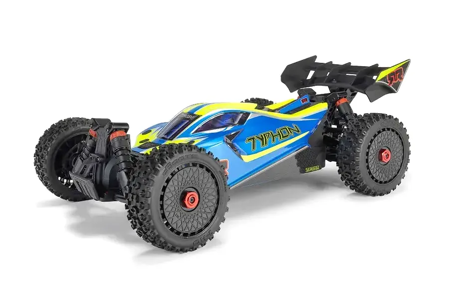 ARRMA TYPHON Mega 665 RC Buggy Electric 4WD 1/8 Scale RTR - Blue image 120155