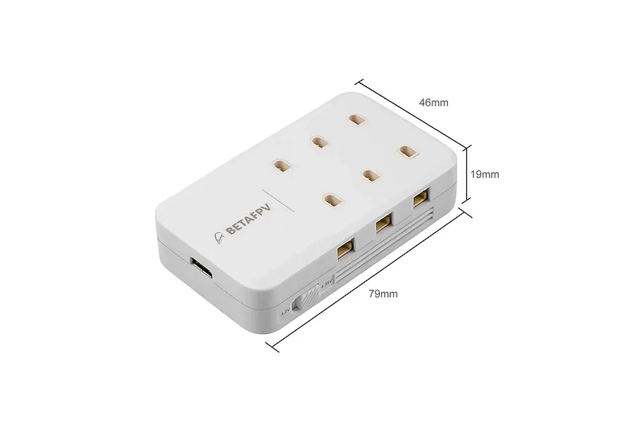 BetaFPV 1A 6 Port USB-C LiPo Battery Charger image 120270