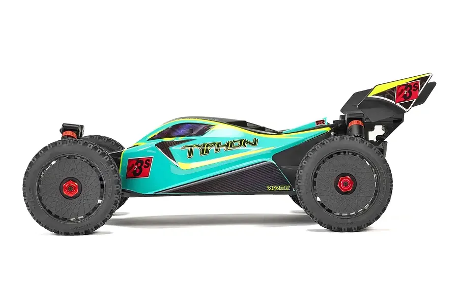 ARRMA Typhon 223S BLX RC Buggy Electric Brushless 4WD 1/8 Scale RTR - Green image 121620