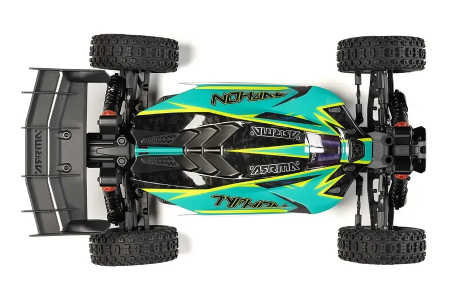 ARRMA Typhon 223S BLX RC Buggy Electric Brushless 4WD 1/8 Scale RTR - Green image 121621