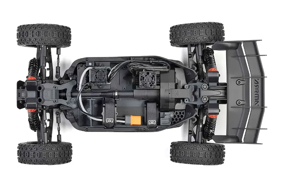 ARRMA Typhon 223S BLX RC Buggy Electric Brushless 4WD 1/8 Scale RTR - Green image 121623