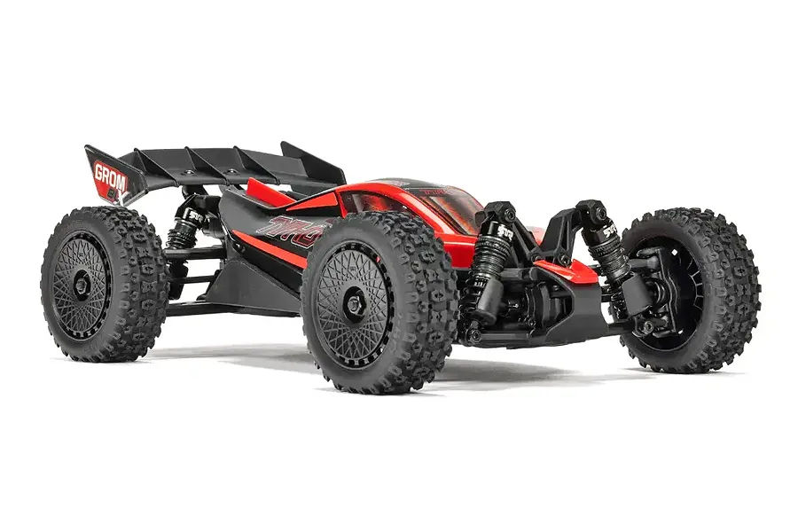 ARRMA Typhon Grom 223S BLX RC Buggy Electric Brushless 4WD 1/14 Scale RTR - Red image 121656