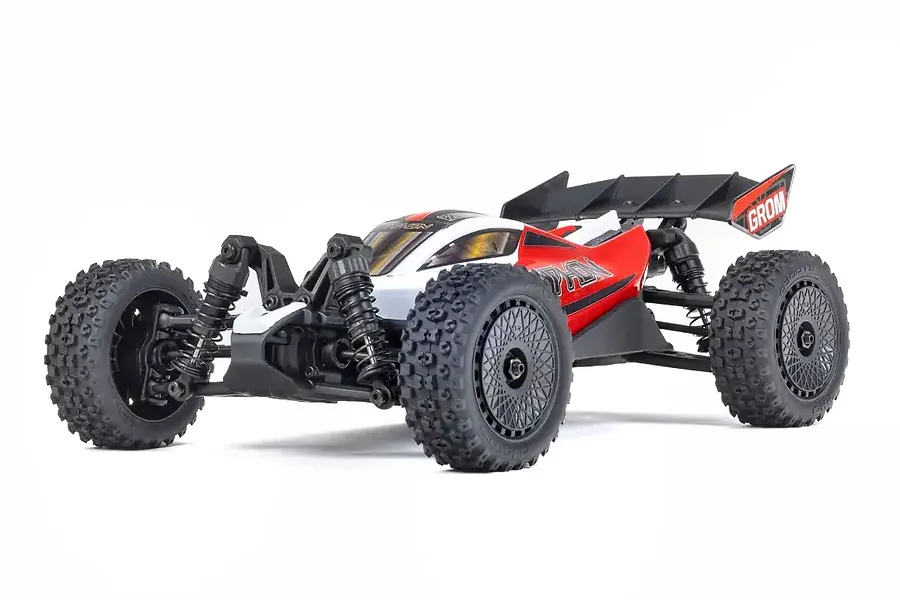ARRMA Typhon Grom Mega 380 4X4 RC Buggy Electric 4WD 1/14 Scale RTR - Red image 121670