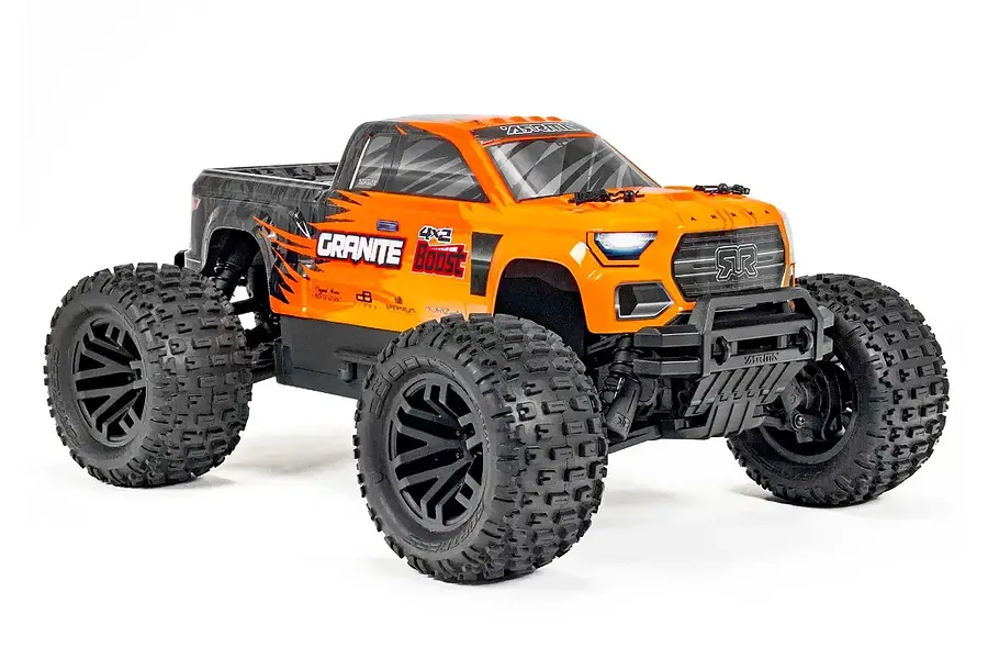 ARRMA GRANITE 4X2 Boost Mega RC Monster Truck Electric 2WD 1/10 Scale RTR - Orange image 121679
