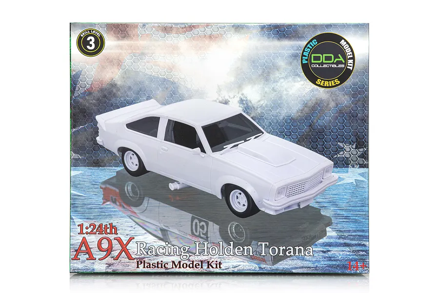 DDA 1/24 Holden A9X Torana Racing Car Scaled Plastic Model Kit image 121737