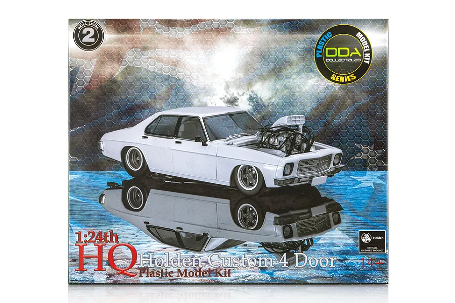 DDA 1/24 Holden HQ Slammed with Supercharged Engine Car Scaled Plastic Model Kit image 1