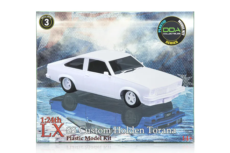 DDA 1/24 Holden LX SS Torana with 308 Engine Car Scaled Plastic Model Kit image 121746