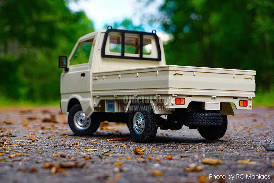 WPL D14 Suzuki Carry RC Drift Kei Truck Electric 4WD 1/10 Scale RTR - White image 121754
