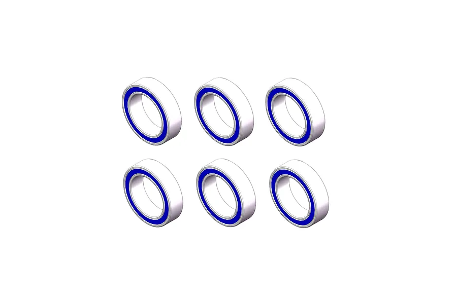 RGT 10x15x4mm Bearings 6Pcs image 121787