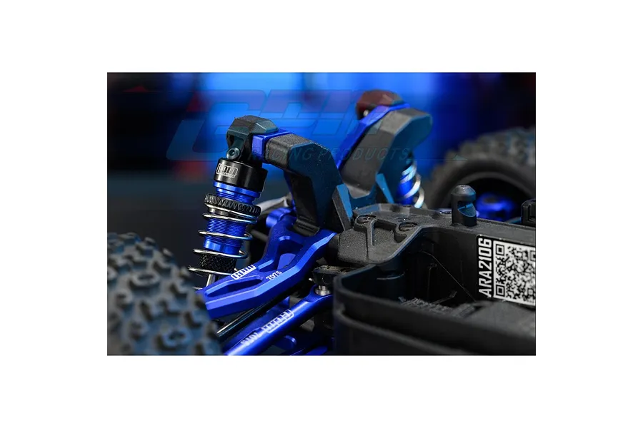 GPM Aluminium Front Shock Tower Brace - Blue image 121817