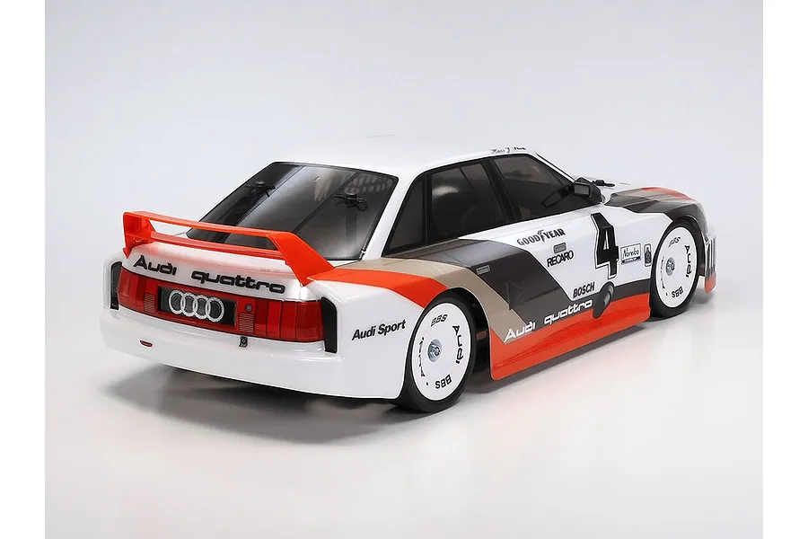 Tamiya TT-02 Audi 90 Quattro Racing RC Car Electric 4WD 1/10 Scale Kit - White image 121883