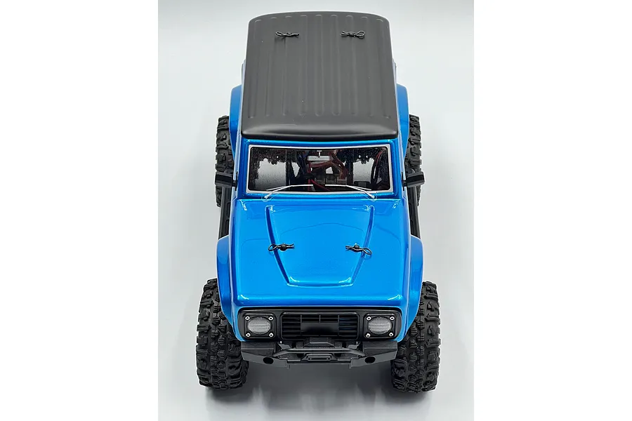 Hobby Plus CR-18P V3 Rushmore RC Rock Crawler Electric Brushless 4WD 1/18 Scale RTR - Metallic Cyan image 121966