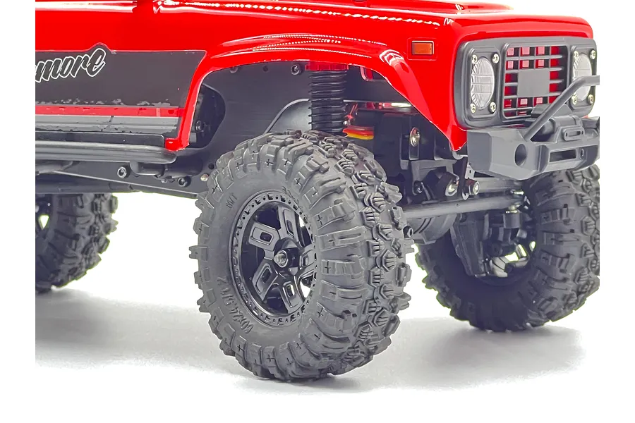 Hobby Plus CR-18P V3 Rushmore RC Rock Crawler Electric Brushless 4WD 1/18 Scale RTR - Red image 121973