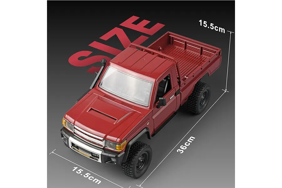 MN Model Toyota LC79 RC Rock Crawler Electric 4WD 1/12 Scale RTR - Yellow image 122055