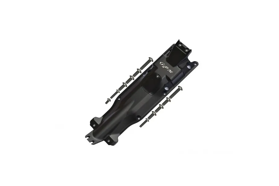 GPM Aluminium Centre Skid Plate - Black image 122148