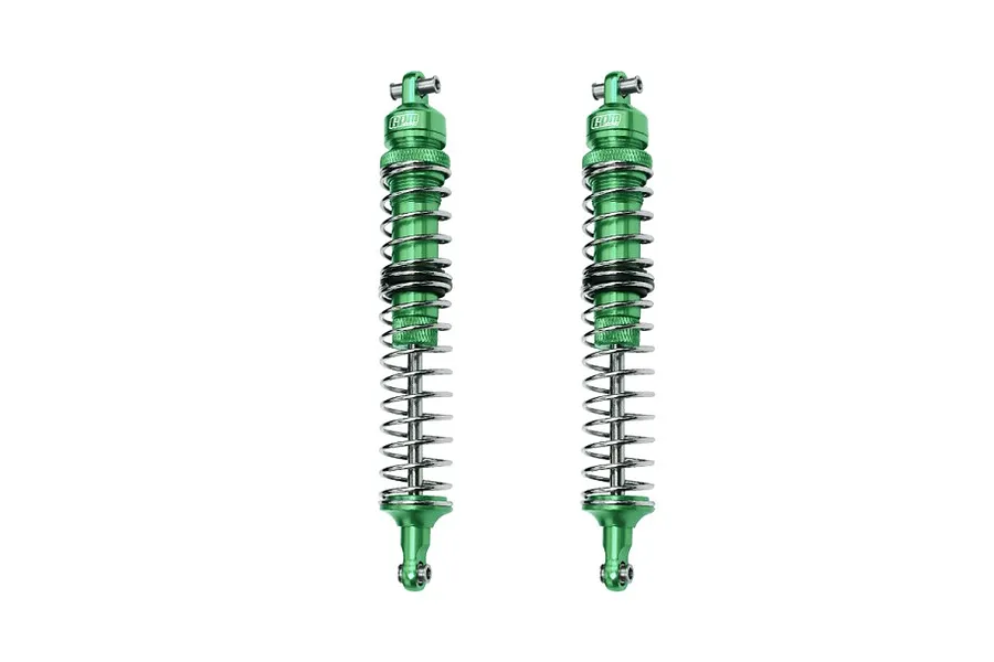 GPM Aluminium 130mm Front or Rear Shocks 2Pcs - Green image 122186