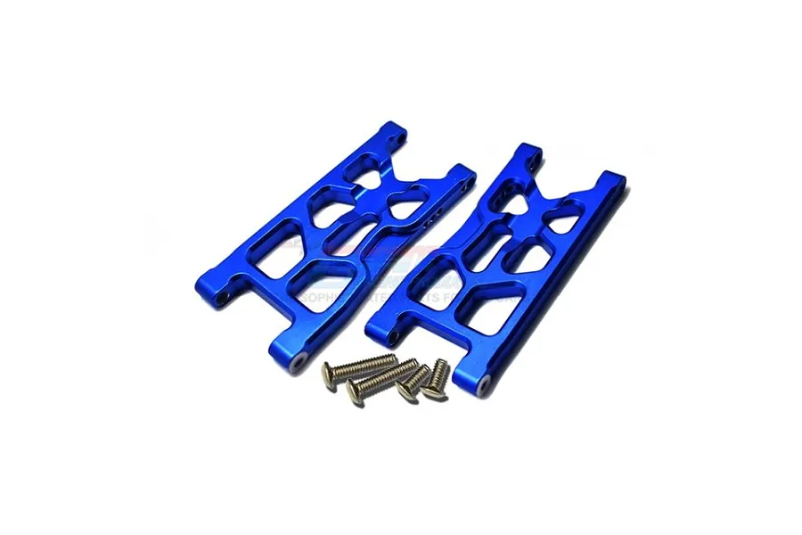 GPM Aluminium Rear Lower Suspension Arms 2Pcs - Blue image 122203
