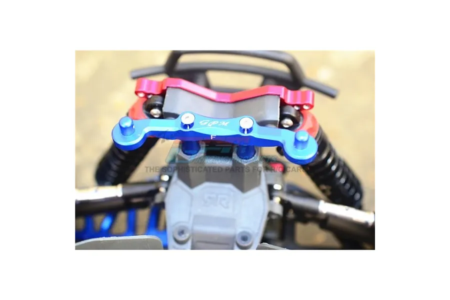 GPM Red Aluminium ARRMA GRANITE 4x4 Front Body Post &amp;amp; Mount Set image 122220