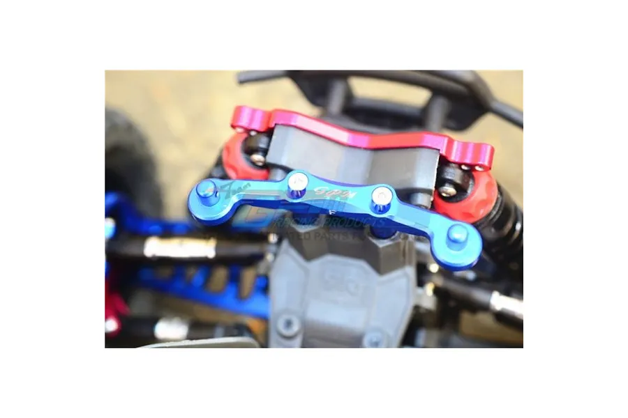 GPM Red Aluminium ARRMA GRANITE 4x4 Front Body Post &amp;amp; Mount Set image 122221