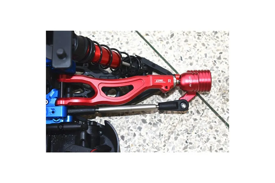GPM Aluminium Front Upper Suspension Arms 2Pcs with Hardware - Green image 122269