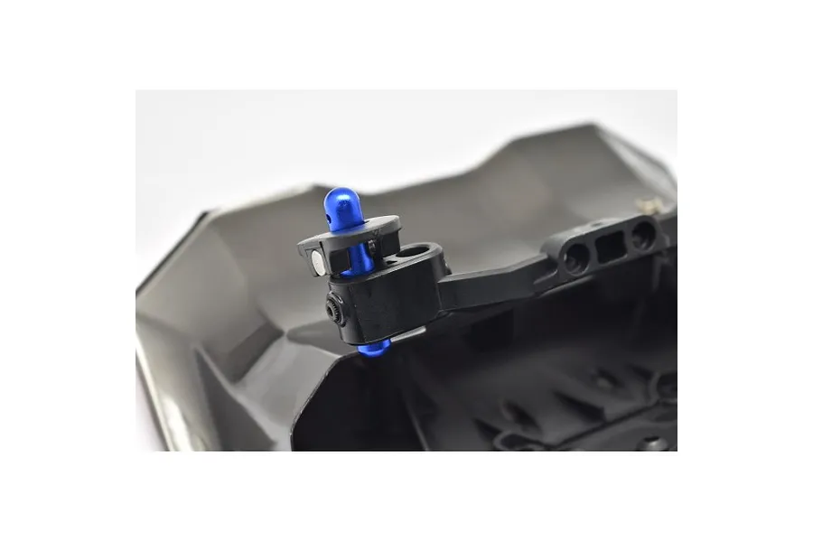 GPM Red Aluminium &amp;amp; Stainless Steel Front &amp;amp; Rear Body Posts 4Pcs image 122382