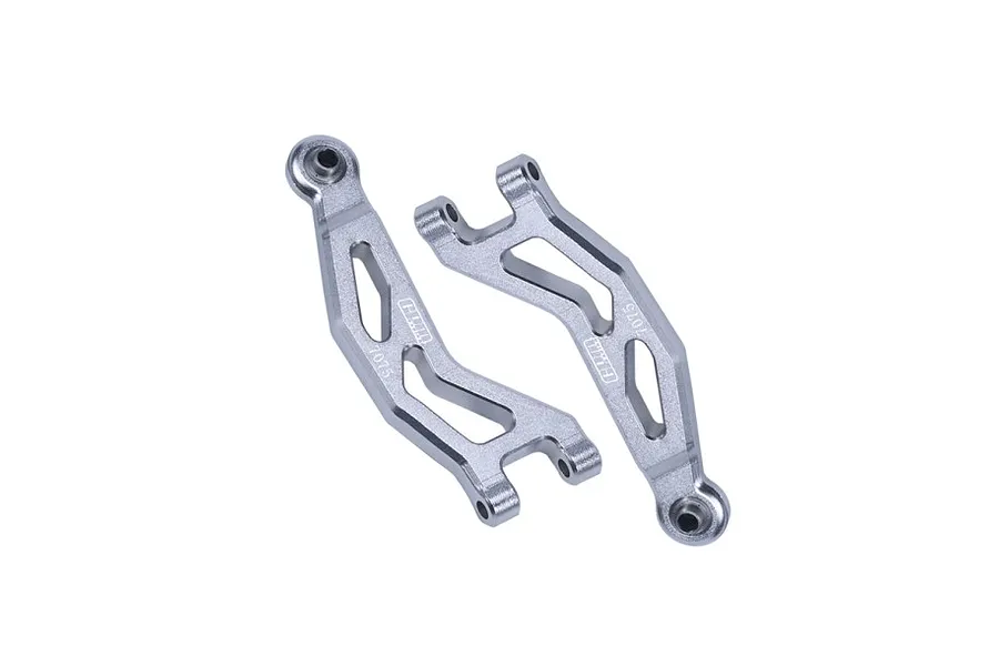 GPM Silver Aluminium Front Upper Suspension Arms 2Pcs image 122394