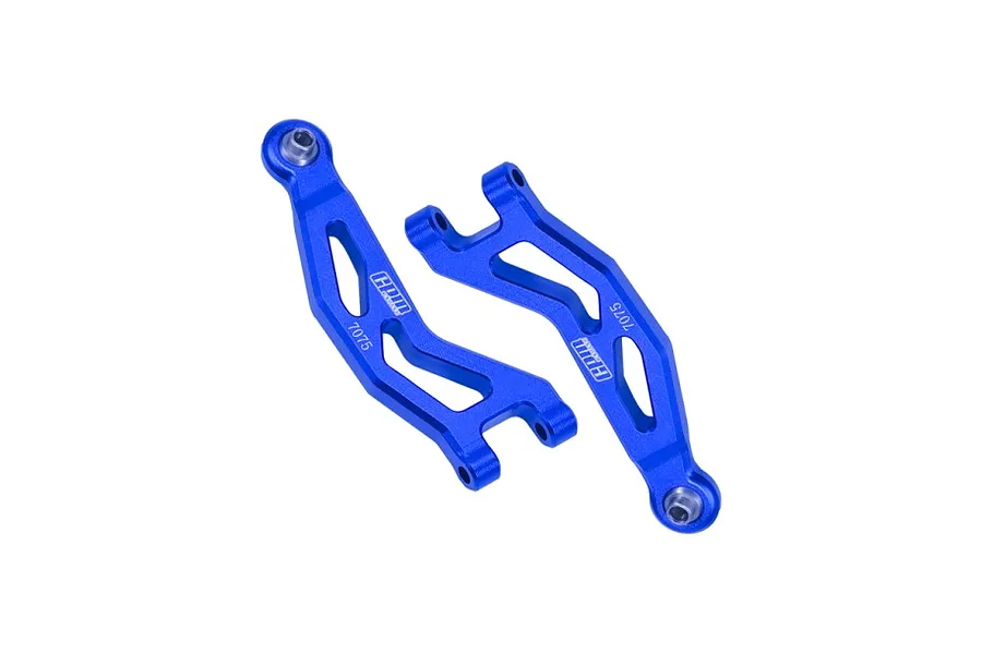 GPM Blue Aluminium Front Upper Suspension Arms 2Pcs image 122409