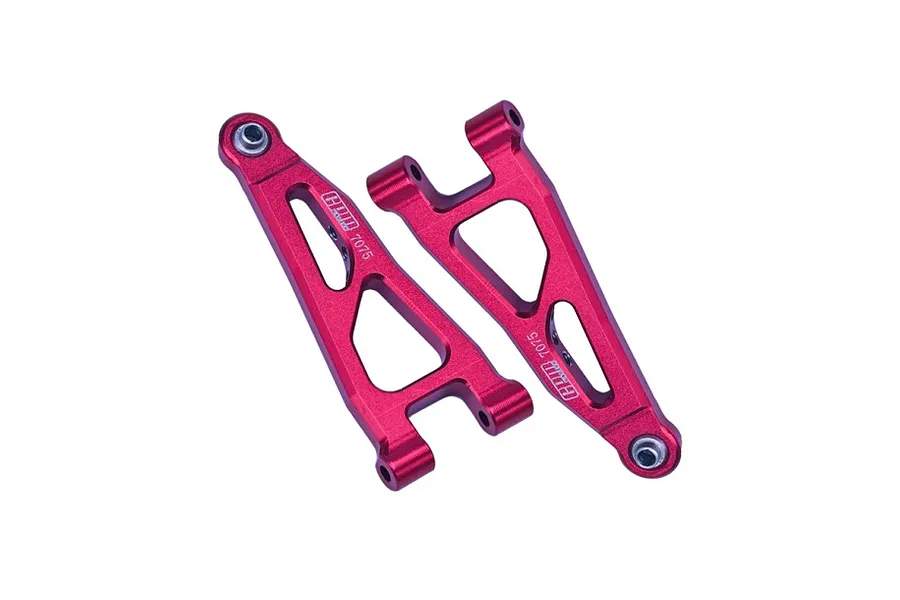 GPM Red Aluminium Front Lower Suspension Arms 2Pcs image 122426
