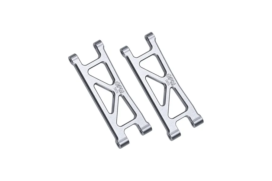 GPM Silver Aluminium Rear Lower Suspension Arms 2Pcs image 122429