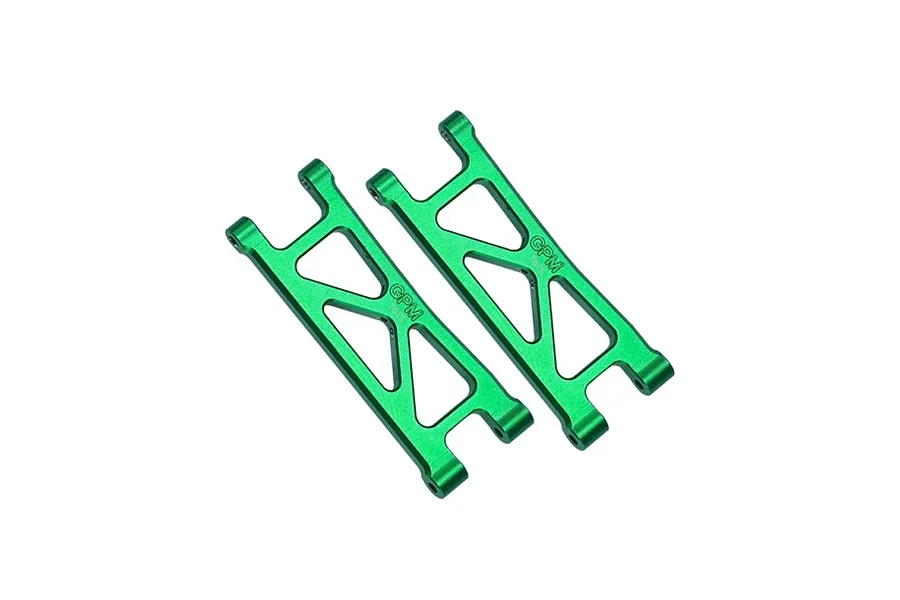 GPM Aluminium Rear Lower Suspension Arms 2Pcs - Green image 122431