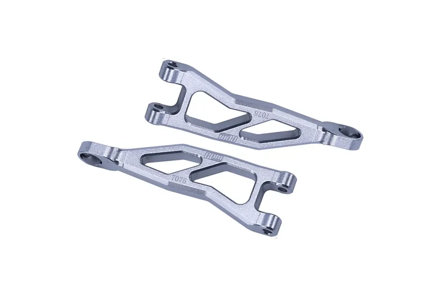 GPM Silver Aluminium Rear Upper Suspension Arms 2Pcs image 122433