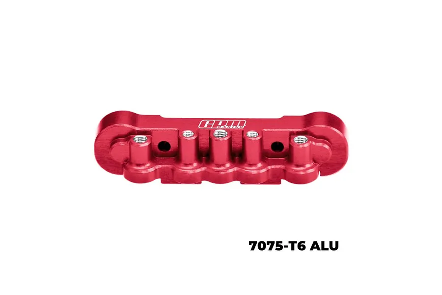 GPM Aluminium Front Lower Suspension Mount - Red image 122473