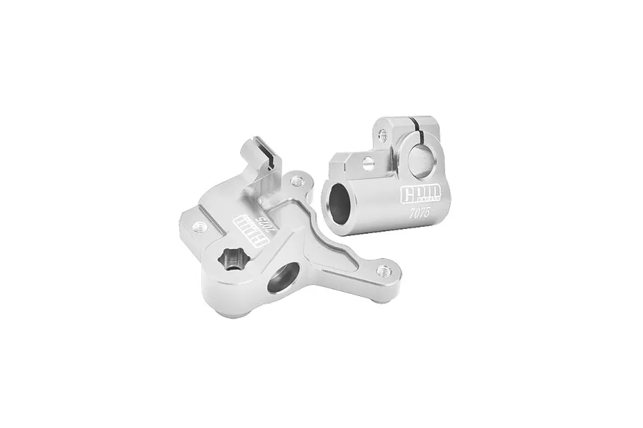 GPM Racing Silver Aluminium Fork Lug Set 2Pcs image 122541