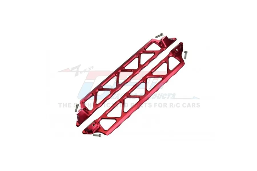 GPM Aluminium Nerf Bars 2Pcs - Red image 122651