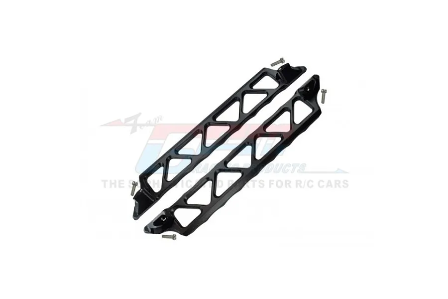 GPM Black Aluminium Nerf Bars 2Pcs image 122653