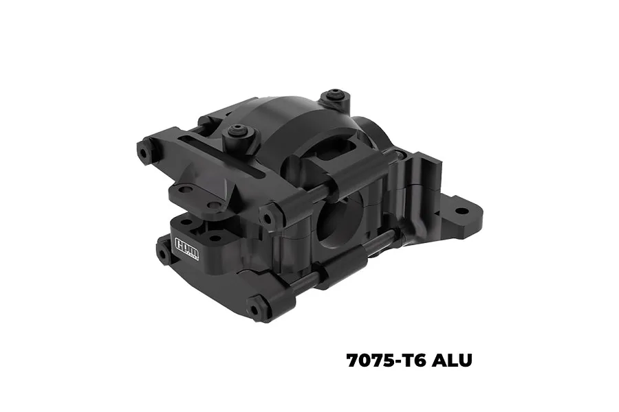 GPM Aluminium Rear Upper and Lower Bulkhead - Black image 122680