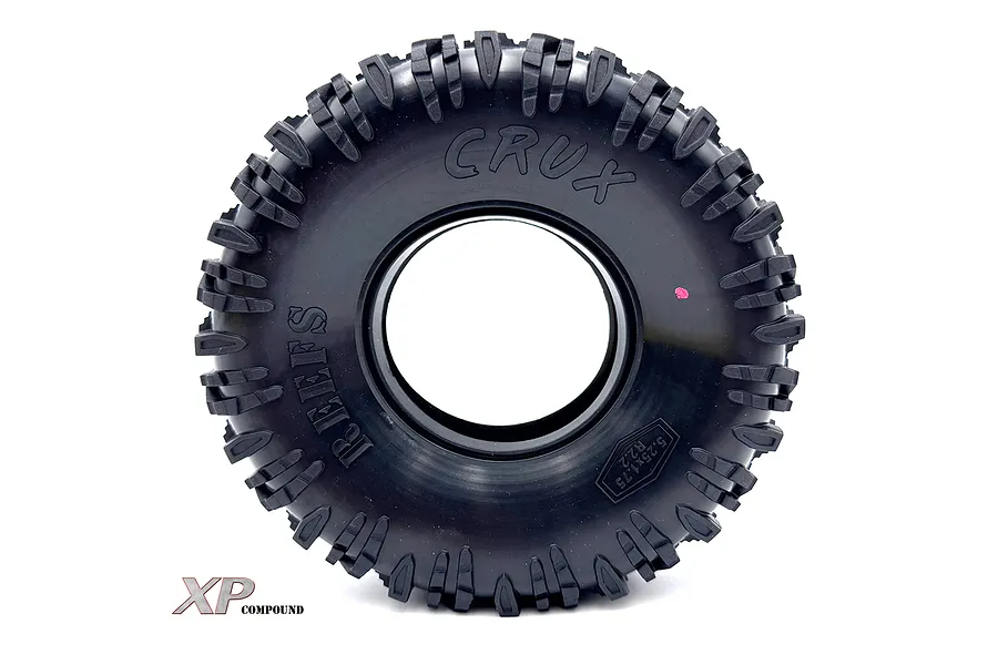 Reefs RC 2.2&amp;quot; Crux XP Compound (Pink) Rock Crawler Tyres with Foam Inserts 2Pcs image 122718