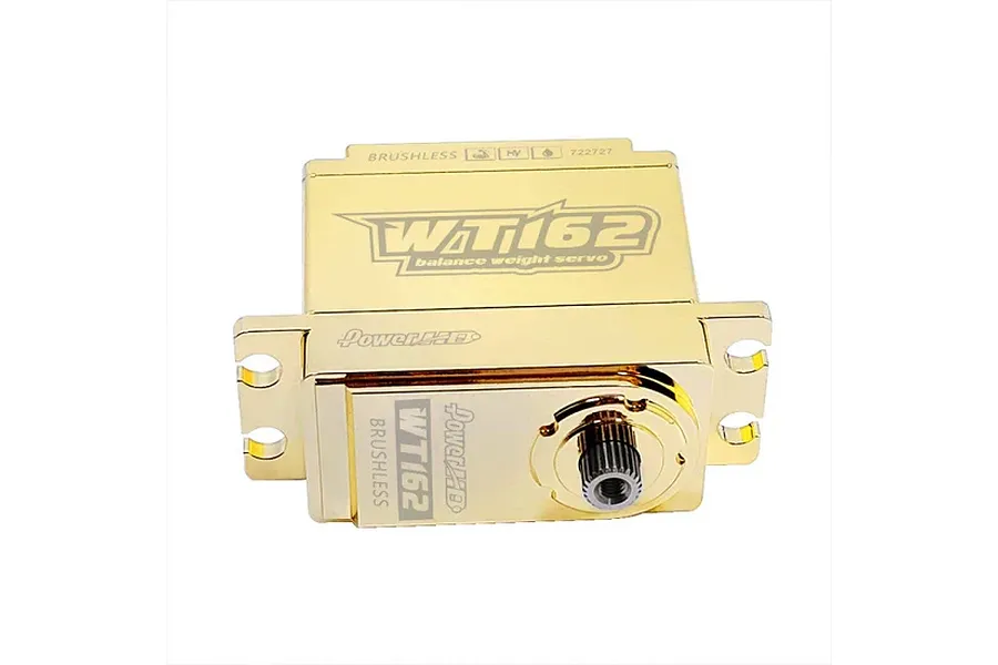 Power HD Brass WT162 Standard 70kg 8.4V Brushless Steel Geared Servo image 122732
