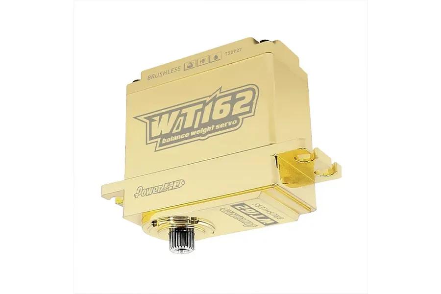 Power HD Brass WT162 Standard 70kg 8.4V Brushless Steel Geared Servo image 122734