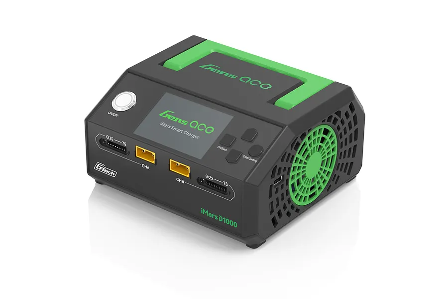 Gens Ace iMars D1000 G-Tech Dual Channel AC 1000W Smart Charger image 122742