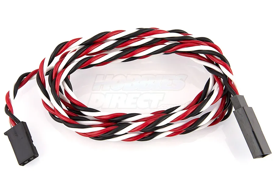 G-Force 900mm Twisted Extension Lead w/ Futaba J Connectors image 12304