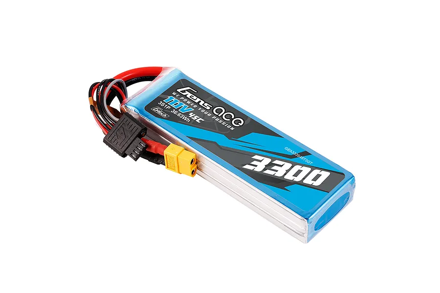 Gens Ace G-Tech 11.1V 3300mAh 45C Soft Case LiPo Battery image 123129