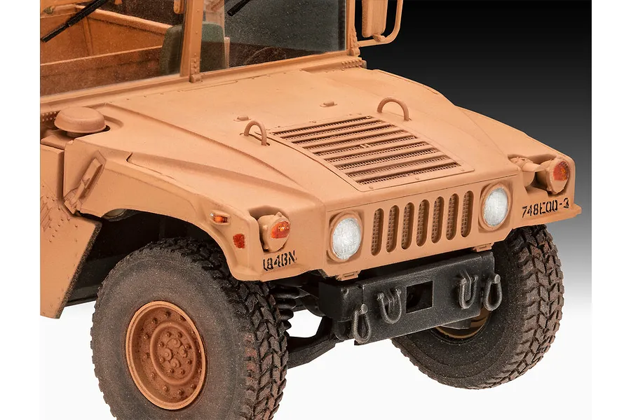 Revell 1/35 HMMWV M109 7A2 Truck Scaled Plastic Model Kit image 123135